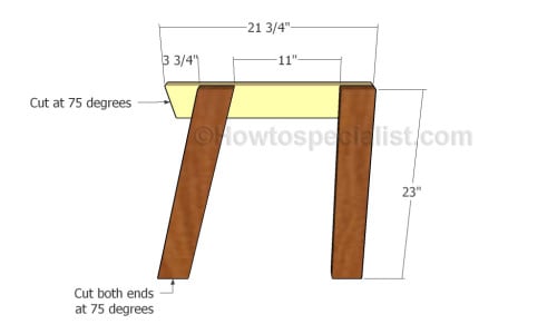 How to Build an Outdoor Chair | HowToSpecialist - How to Build, Step by ...