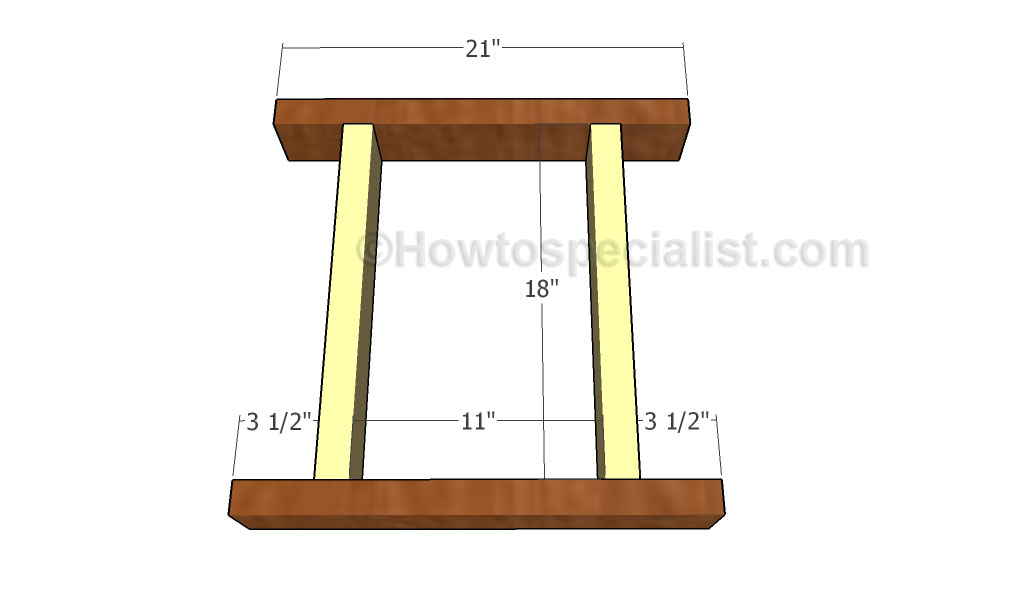 Building the top frame