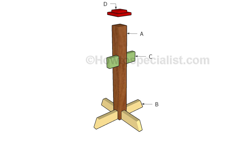 Building a hose holder