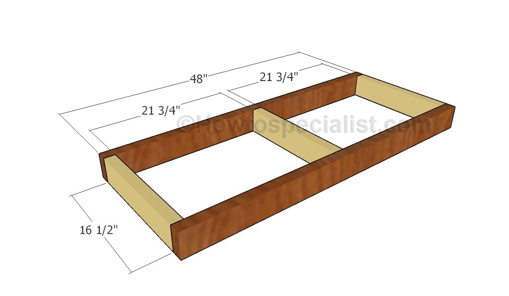 Building the seat frame