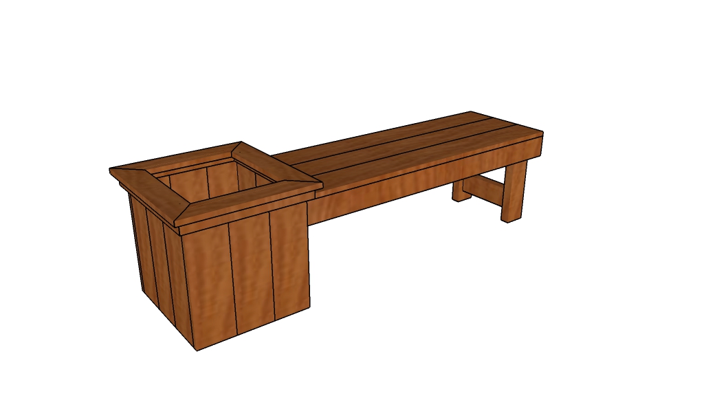 Planter Bench