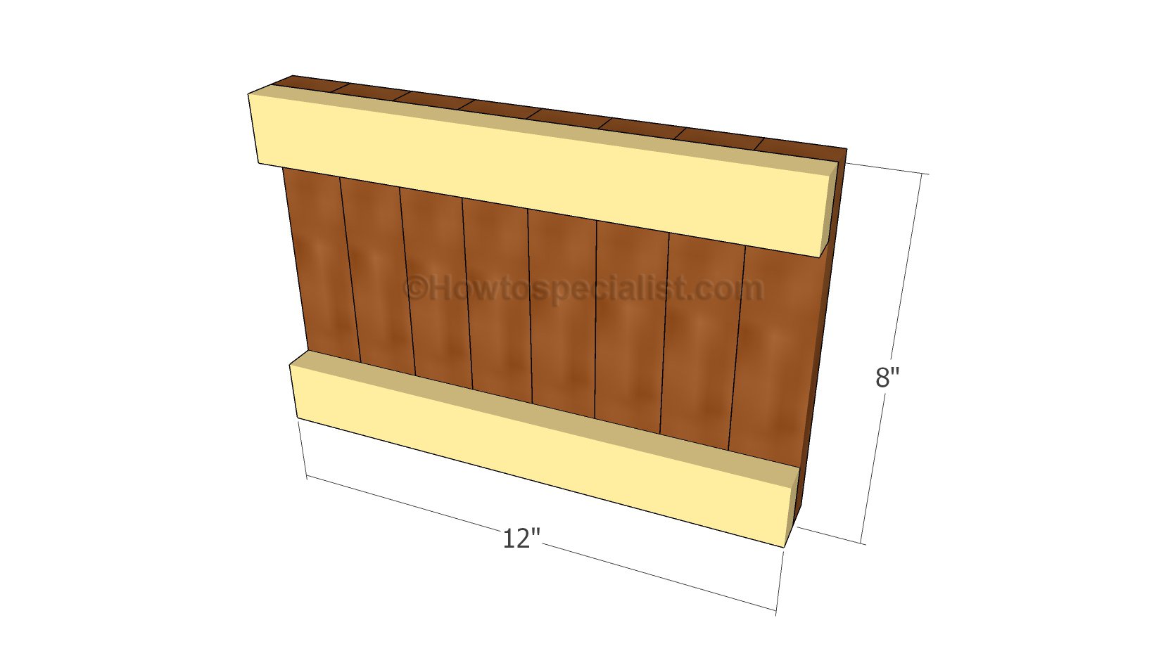 Building the headboard panel