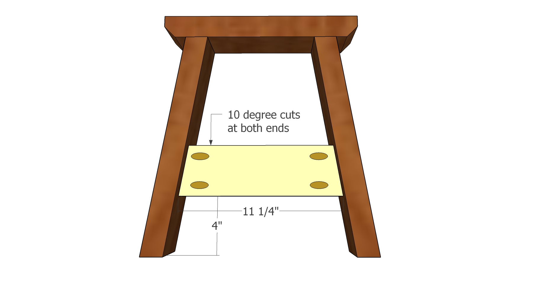 Fitting the side supports