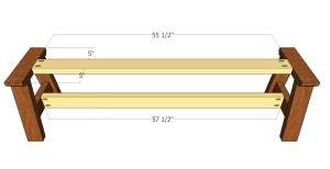 Table Bench Plans | HowToSpecialist - How to Build, Step by Step DIY Plans