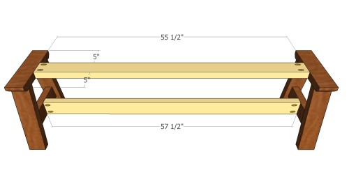 Table Bench Plans | HowToSpecialist - How to Build, Step by Step DIY Plans