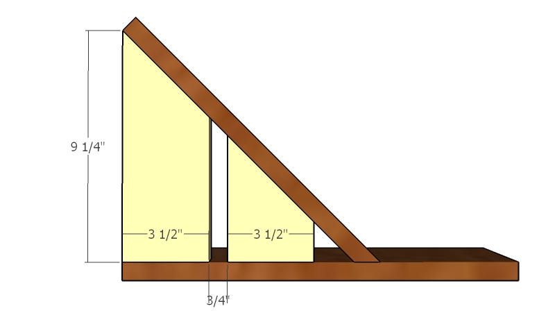 Fitting the supports