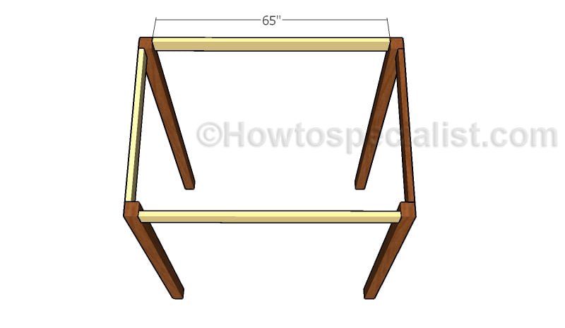 Fitting the rim rafters