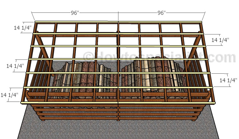 Fitting the roofing sheets supports