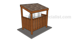 BBQ Grill Shelter Plans | HowToSpecialist - How To Build, Step By Step ...