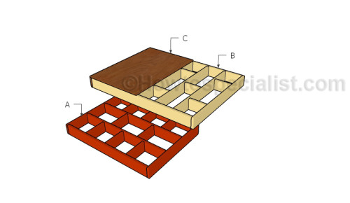 Building a floting platform bed