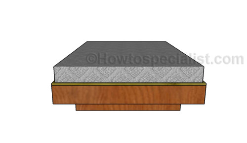Floating bed frame plans