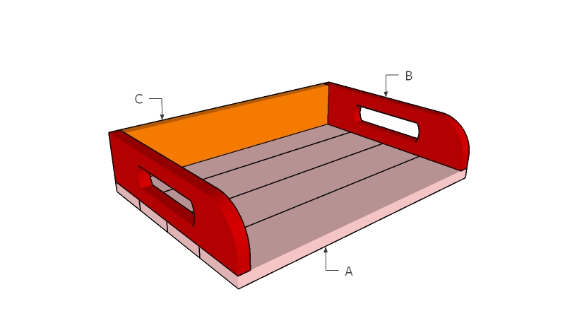 Building a potting tray