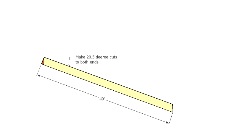 Building the diagonal braces