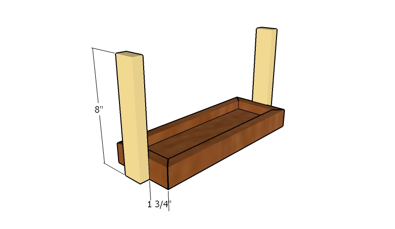 Fitting the roof supports