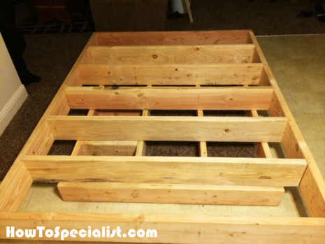 DIY Queen Size Floating Bed | HowToSpecialist - How to Build, Step by