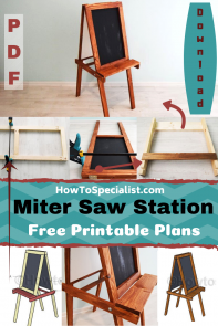 How to build a folding easel