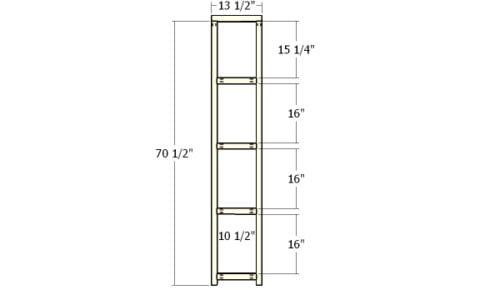 How to Build a Tower Bookshelf | HowToSpecialist - How to Build, Step ...