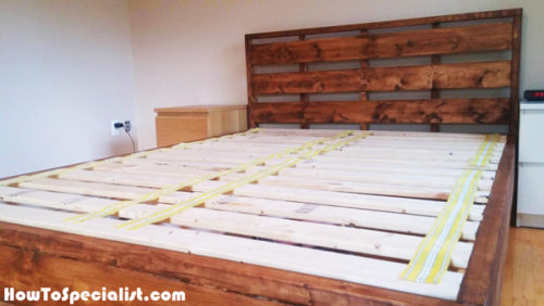 DIY Queen Platform Bed with Headboard | HowToSpecialist - How to Build