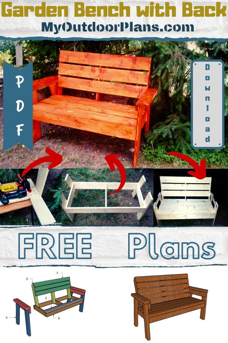 How to build a simple garden bench