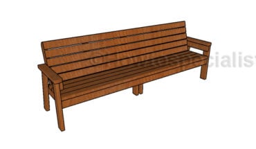 8 ft bench plans