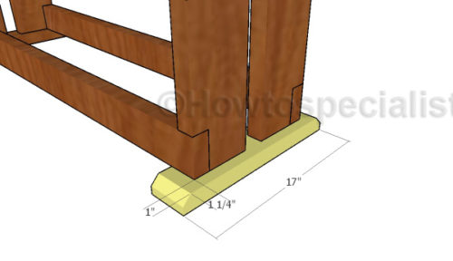 Attaching the base