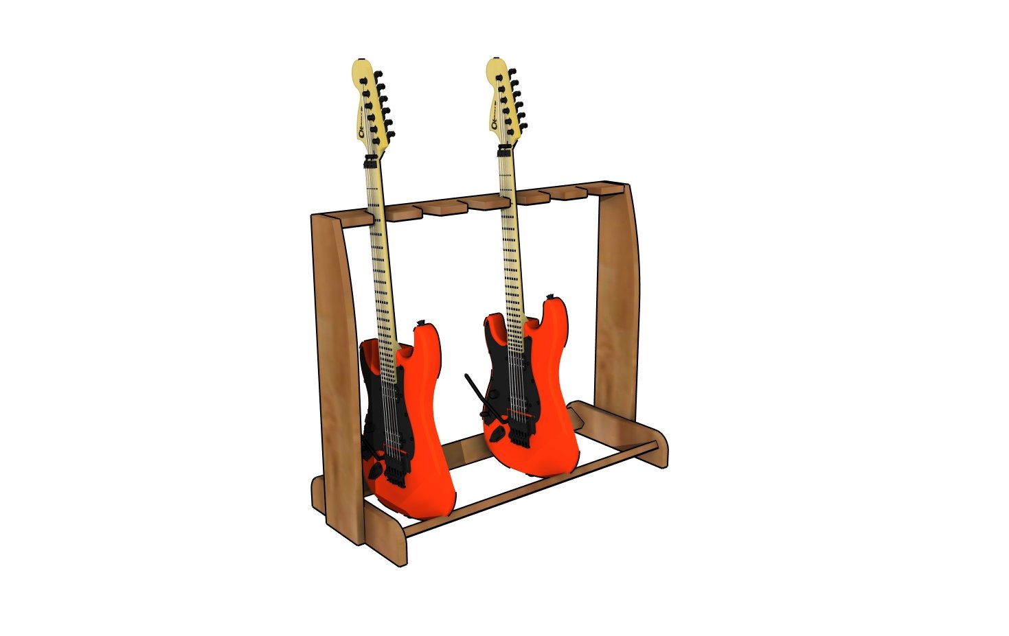 Guitar stand plans