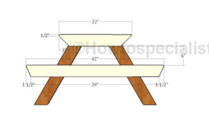 Sandbox Kids Picnic Table Plans | HowToSpecialist - How to Build, Step ...