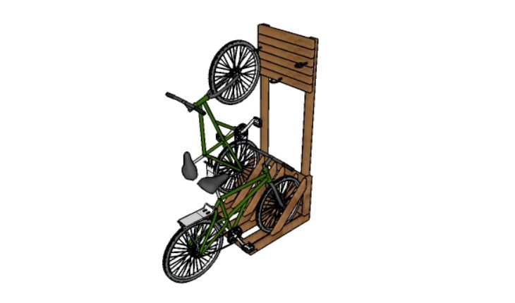 wall-mounted-bike-rack-plans
