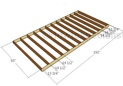 How to Build a 8x16 Shed with Porch | HowToSpecialist - How to Build ...