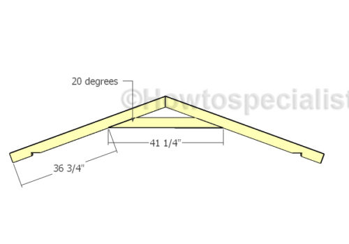 Building A Gable Roof For A 8x8 Shed | HowToSpecialist - How To Build ...