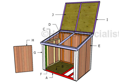 Generator Shed Plans Howtospecialist How To Build Step By Step Diy Plans 1463