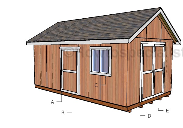 Building Shed Double Doors | HowToSpecialist - How to ...