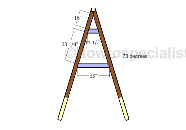 Building the a-frames