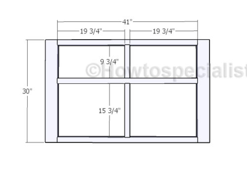 Rabbit Hutch Plans - Free DIY Plans | HowToSpecialist - How to Build ...