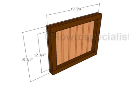 Rabbit Hutch Roof Plans | HowToSpecialist - How to Build, Step by Step ...