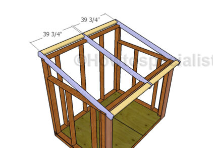 Building the roof frame