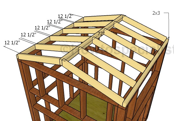 Elevated Deer Stand Roof Plans HowToSpecialist - How to 