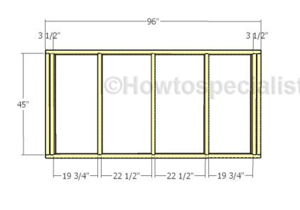 building-the-side-wall-frames | HowToSpecialist - How to Build, Step by ...