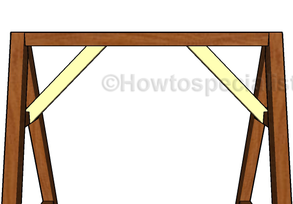 Fitting the diagonal braces
