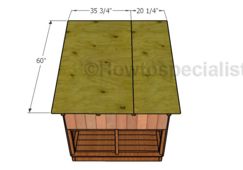 Duck House Roof Plans | HowToSpecialist - How to Build, Step by Step ...