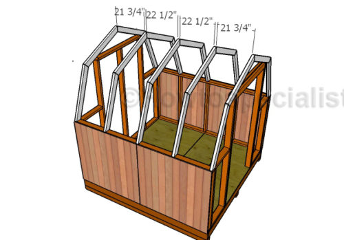 Mini Barn Shed Roof Plans | HowToSpecialist - How to Build, Step by ...