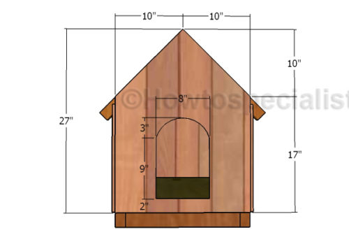 Small Dog House Plans | HowToSpecialist - How to Build, Step by Step ...