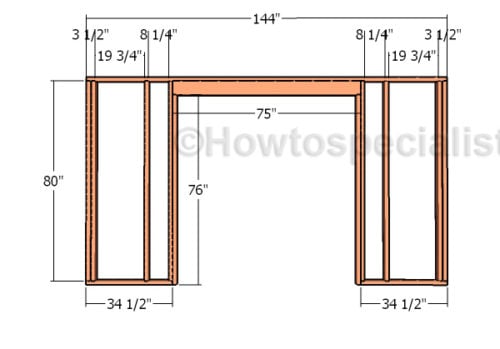 8x12 Lean to Shed Plans | HowToSpecialist - How to Build, Step by Step ...