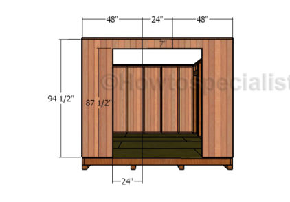 10x16 Shed Plans | HowToSpecialist - How to Build, Step by Step DIY Plans