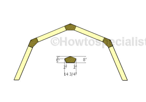 12x16 Barn Shed Roof with Loft | HowToSpecialist - How to Build, Step ...