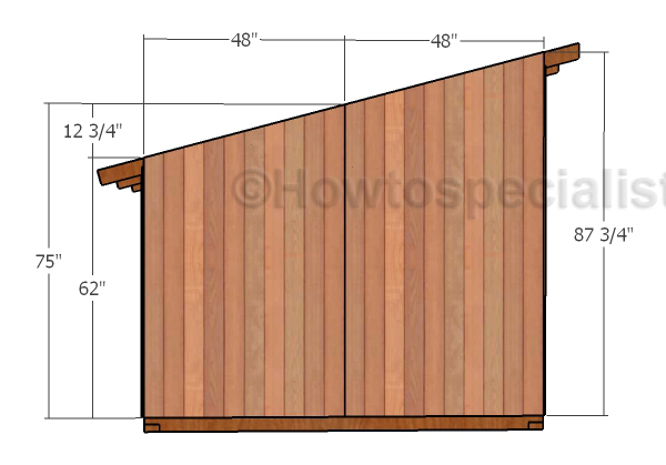 Side Siding Howtospecialist How To Build Step By Step Diy Plans