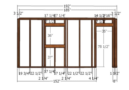 10x16 Shed Plans | HowToSpecialist - How to Build, Step by Step DIY Plans