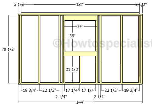 12×16 gambrel storage shed plans blueprints for barn style