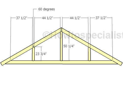 16x20 Pole Barn Roof Plans | HowToSpecialist - How to Build, Step by ...