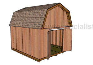 14x16 Barn Shed Plans | HowToSpecialist - How to Build, Step by Step ...